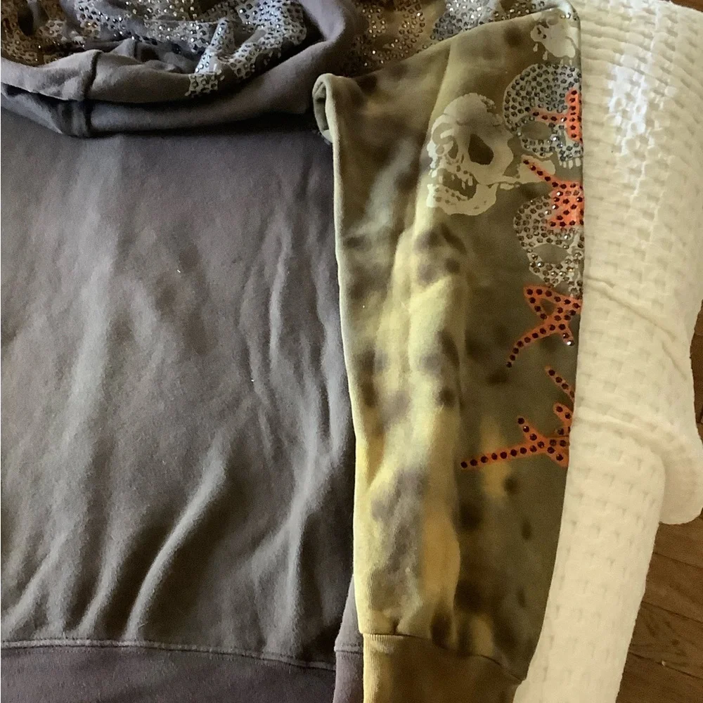 The Great China Wall Swarovski Embellished Hoodie XXL - Picture 8 of 11